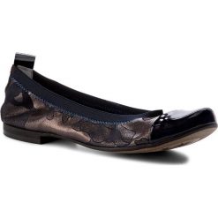 Baleriny damskie: Baleriny ZARRO – 42/78 D Granatowy