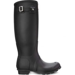 Hunter czarne Women's Original Tall Black. Czarne kalosze damskie Hunter, bez wzorów. W wyprzedaży za 479,00 zł.