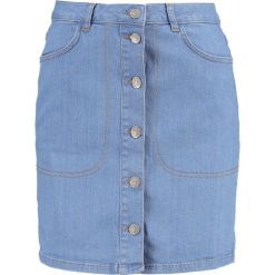 Spódniczki ołówkowe: Second Female ALGI Spódnica ołówkowa light blue denim