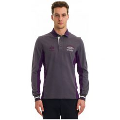 Galvanni Koszulka Polo Męska Grafton Dimgray Xl, Fioletowy. Fioletowe koszulki męskie GALVANNI, xl, z aplikacjami, z bawełny, bez rękawów. W wyprzedaży za 279,00 zł.