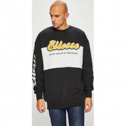 Ellesse - Bluza. Szare bejsbolówki męskie Ellesse, l, z aplikacjami, z bawełny, bez kaptura. W wyprzedaży za 239,90 zł.