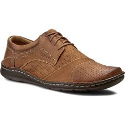Derby męskie: Półbuty LASOCKI FOR MEN - MI20-ROLAND-1A Brązowy