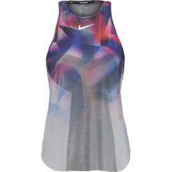 Nike Performance DRY SLAM Koszulka sportowa silver. Szare topy sportowe damskie Nike Performance, xl, z materiału. W wyprzedaży za 191,20 zł.