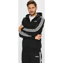 Adidas Performance - Bluza. Czarne bluzy męskie adidas Performance, s, z nadrukiem, z bawełny, z kapturem, bez rękawów, z kapturem. W wyprzedaży za 199,90 zł.
