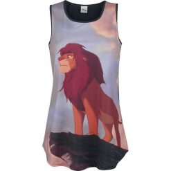 Topy damskie: The Lion King Simba – The King Top damski wielokolorowy