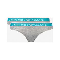 Emporio Armani Spodenki Szary. Szare figi damskie Emporio Armani, xs, bez wzorów, z elastanu. Za 171,95 zł.