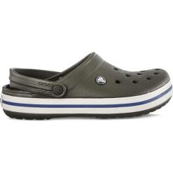 Crocs 11016-3Q9 Dark Camo Green Stucco, chodaki. Zielone klapki damskie Crocs, w paski, z materiału, bez obcasa. Za 149,00 zł.