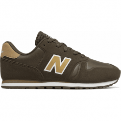 New Balance KD373S3Y. Brązowe buciki niemowlęce dziewczęce marki New Balance, z materiału. W wyprzedaży za 129,99 zł.