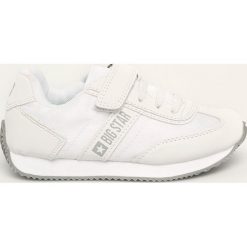 Big Star - Buty skórzane FF374132. Białe trampki chłopięce BIG STAR, bez wzorów, z gumy, sportowe, bez zapięcia. Za 149,90 zł.