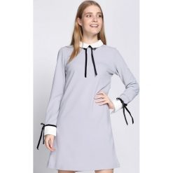 Jasnoszara Sukienka Too Original. Szare sukienki hiszpanki Born2be, l, wizytowe. Za 69,99 zł.