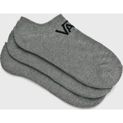 Vans - Skarpety (3-pack). Szare skarpetki męskie Vans, bez wzorów, z elastanu. Za 49,90 zł.