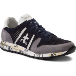 Sneakersy PREMIATA - Eric 2118 Granatowy Kolorowy. Niebieskie sneakersy męskie Premiata, bez zapięcia. W wyprzedaży za 489,00 zł.