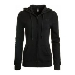 Bluzy rozpinane damskie: FOX Bluza Damska S Czarna