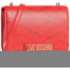 Torebka LOVE MOSCHINO - JC4247PP0BKH0500 Rosso. Czerwone listonoszki damskie Love Moschino, bez wzorów, ze skóry ekologicznej, bez dodatków. Za 749,00 zł.
