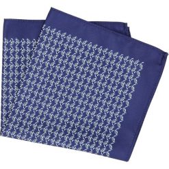Poszetka special granatowy 237. Niebieskie poszetki męskie Recman. Za 29,00 zł.