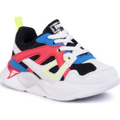 Sneakersy PRIMIGI - 5454433 Bco/Ro. Czarne trampki chłopięce Primigi, bez wzorów, ze skóry ekologicznej, na sznurówki. Za 199,00 zł.