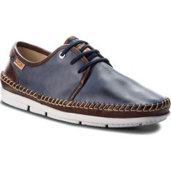 Półbuty PIKOLINOS - Olmo M4K-4216C1 Nautic. Niebieskie półbuty męskie Pikolinos, na co dzień, bez wzorów, ze skóry, eleganckie, bez zapięcia. W wyprzedaży za 269,00 zł.