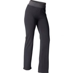 Spodnie do jogi damskie. Czarne spodnie damskie DOMYOS, s, z elastanu. Za 49,99 zł.