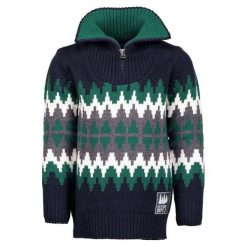 Blue Seven Wzorzysty Sweter Chłopięcy, 116, Niebieski. Niebieskie swetry chłopięce marki Blue Seven. Za 95,00 zł.