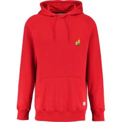 Bluzy męskie: RVLT POPPING HOODIE Bluza z kapturem red
