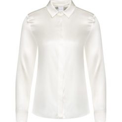 Koszula Max Mara Leisure 31160196. Niebieskie bluzki damskie Max Mara Leisure, bez wzorów, z elastanu, bez kołnierzyka, bez rękawów. W wyprzedaży za 449,00 zł.