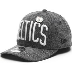 New Era Boston Celtics Czapka z daszkiem Szary. Szare czapki męskie New Era, z haftami, z bawełny. Za 188,95 zł.