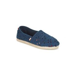 Espadryle Superdry JETSTREAM ESPADRILLE. Niebieskie espadryle damskie marki Superdry, bez wzorów, bez obcasa. Za 119,20 zł.