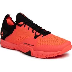 Buty UNDER ARMOUR - Ua Tribase Reign 2 3022613-601 Red. Czerwone buty sportowe męskie Under Armour, z tworzywa sztucznego, bez zapięcia, na fitness i siłownię. W wyprzedaży za 419,00 zł.