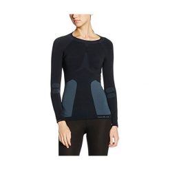 Odlo Koszulka tech. Shirt l/s crew neck EVOLUTION WARM - 180901 - 180901L. Czarne topy sportowe damskie Odlo, l. Za 269,95 zł.
