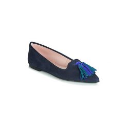 Baleriny Pretty Ballerinas JEENA. Niebieskie baleriny damskie Pretty Ballerinas, bez wzorów, bez obcasa. W wyprzedaży za 671,20 zł.