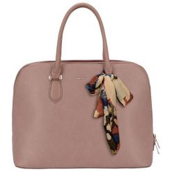 David Jones Elegancka Dark Torebka Damska Pink cm4045. Różowe torebki klasyczne damskie marki David Jones, bez wzorów, eleganckie, bez dodatków. W wyprzedaży za 160,00 zł.
