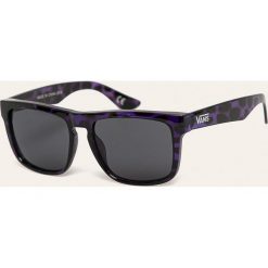 Vans - Okulary. Pomarańczowe okulary przeciwsłoneczne męskie Vans, z materiału, prostokątne. W wyprzedaży za 69,90 zł.