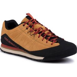 Trekkingi MERRELL - Catalyst Suede J000097 Gold. Pomarańczowe trapery męskie Merrell, ze skóry, bez zapięcia. Za 399,00 zł.
