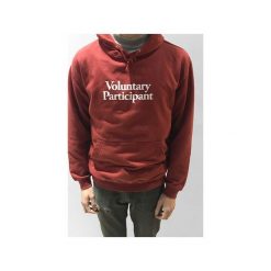 Volunteer Deep Red Hoodie. Czerwone bluzy męskie Mszz, s, z nadrukiem, bez kołnierzyka, bez rękawów, bez kaptura. Za 149,00 zł.