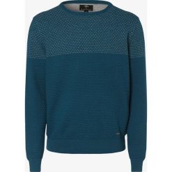 Fynch-Hatton - Sweter męski, szary. Szare swetry męskie Fynch-Hatton, m, bez wzorów, z dzianiny, z podwójnym kołnierzykiem, bez kaptura. Za 349,95 zł.
