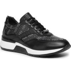 Sneakersy GUESS - Marcus FM8MAR FAL12 BLKGR. Czarne sneakersy męskie Guess, bez zapięcia. Za 669,00 zł.