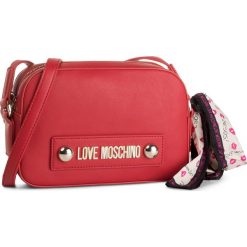 Torebka LOVE MOSCHINO - JC4027PP18LC0500 Rosso. Czerwone listonoszki damskie Love Moschino, bez wzorów, ze skóry ekologicznej, bez dodatków. W wyprzedaży za 519,00 zł.