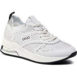 Sneakersy LIU JO - Karlie 14 B69025 P0102 White 01111. Białe półbuty damskie Liu Jo, ze skóry. W wyprzedaży za 589,00 zł.
