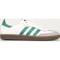 Adidas Originals - Buty Samba Og. Białe sneakersy męskie adidas Originals, z okrągłym noskiem, na sznurówki. Za 379,90 zł.