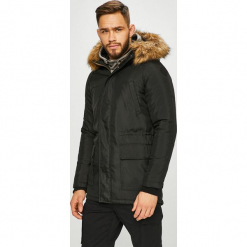 Only & Sons - Kurtka. Czarne płaszcze męskie Only & Sons, xl, bez wzorów, z poliesteru, długie, z kapturem. W wyprzedaży za 239,90 zł.