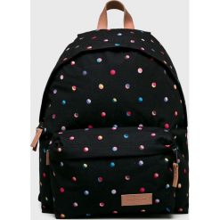 Eastpak - Plecak. Czarne plecaki damskie Eastpak, z nadrukiem, z poliesteru. Za 249,90 zł.