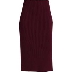 Spódniczki ołówkowe: Scotch & Soda BELOW THE KNEE TUBE WITH SPORTY STRIPE DETAIL Spódnica ołówkowa wine