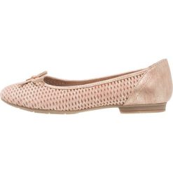 Baleriny damskie lakierowane: Jana Baleriny rose metallic