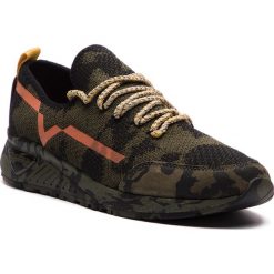 Sneakersy DIESEL - S-Kby Y01534 P1759 H6443 Multicolor Olive. Czarne sneakersy męskie Diesel, na co dzień, bez wzorów, ze skóry, eleganckie, bez zapięcia. W wyprzedaży za 509,00 zł.