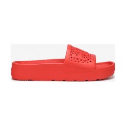 Hunter Kapcie Czerwony. Czerwone kapcie damskie Hunter, z materiału. Za 157,95 zł.