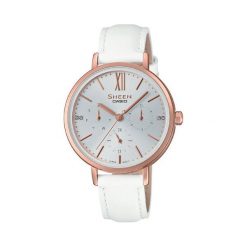Zegarki damskie: Casio Sheen SHE-3064PGL-7AUER - Zobacz także Książki, muzyka, multimedia, zabawki, zegarki i wiele więcej