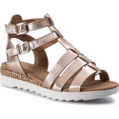 Espadryle GABOR - 22.744.94 Space. Żółte espadryle damskie Gabor, bez wzorów, ze skóry, bez obcasa. W wyprzedaży za 279,00 zł.