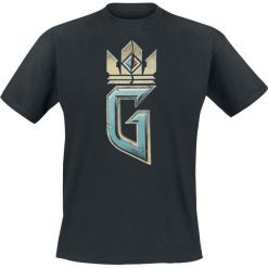 The Witcher G Logo T-Shirt czarny. Czarne t-shirty męskie The Witcher, l, z nadrukiem, z okrągłym kołnierzem. Za 74,90 zł.