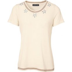 T-shirty damskie: Koszulka w kolorze beżowym