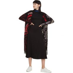 Desigual Detroit Cardigan Czarny Czerwony. Czerwone bluzy damskie Desigual, l, bez wzorów, z wiskozy. Za 464,95 zł.